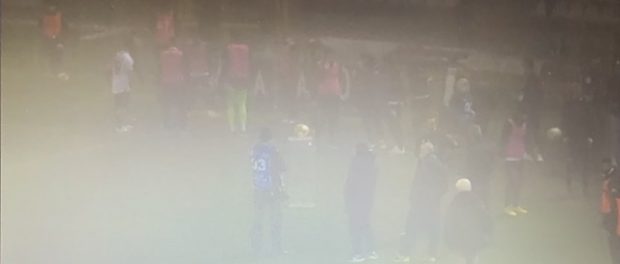 Pro vs Giana vince la nebbia