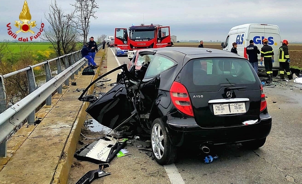 Strada Statale 11 Incidente Mortale Tra San Germano E Vercelli